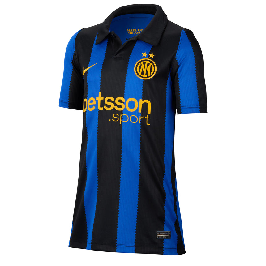 Nike Inter Milan Kids Home Stadium 2026/27 Jersey Blue/Black/University Gold Front