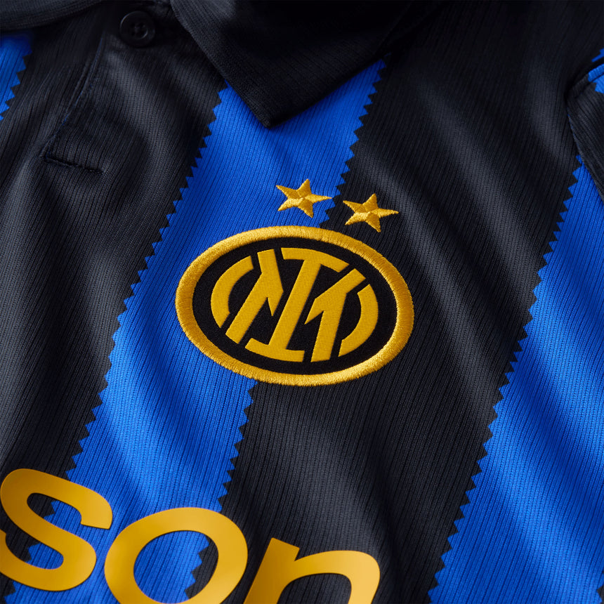Nike Inter Milan Men's Home Stadium 2026/27 Jersey Blue/Black/University Gold Crest