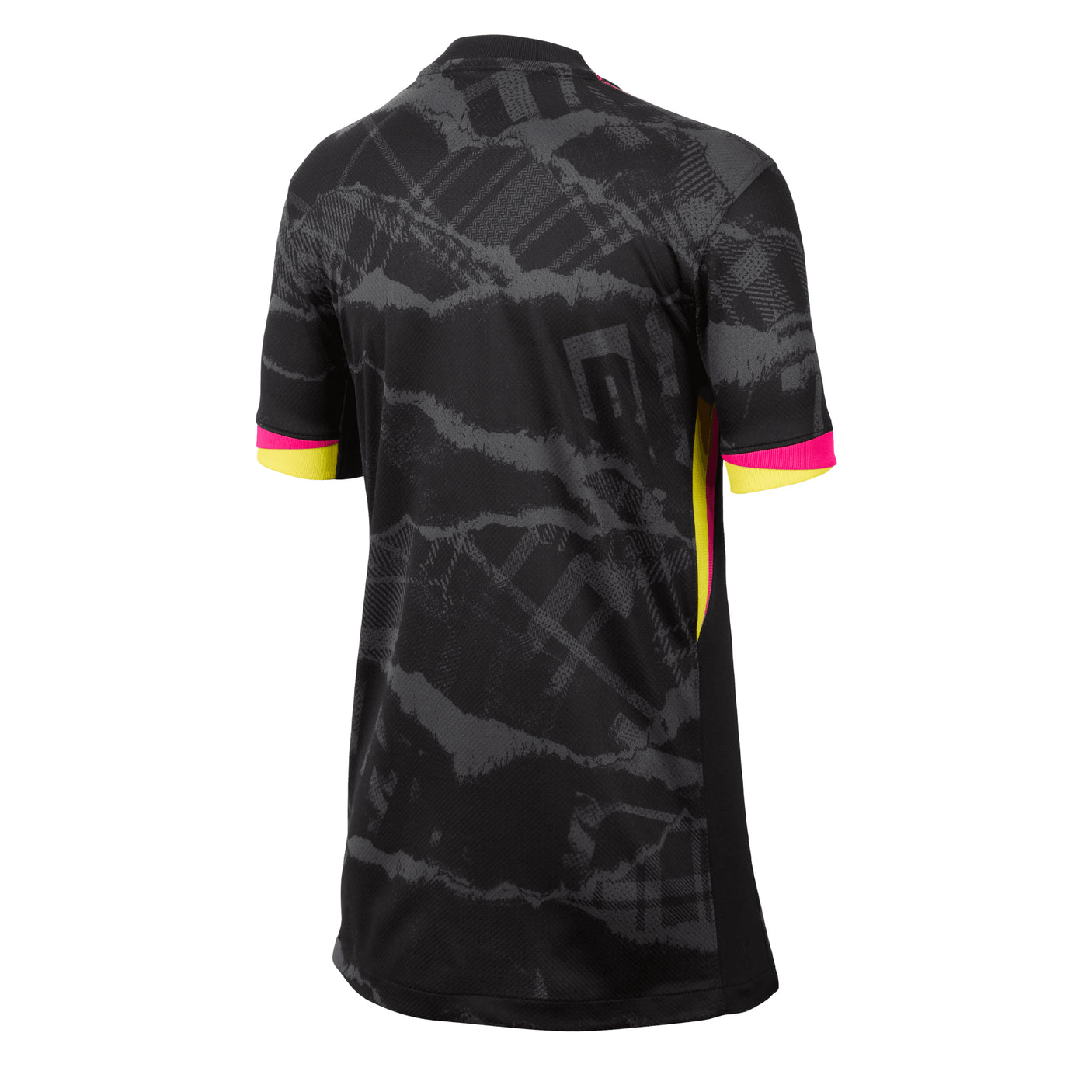Nike Kids Chelsea 2024/25 Third Jersey Black/Pink Back