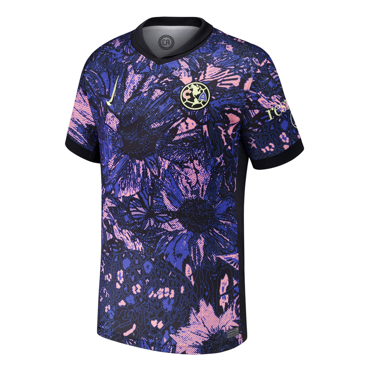 Nike Kids Club America 2024/25 Third Jersey Medium Blue/Lemon