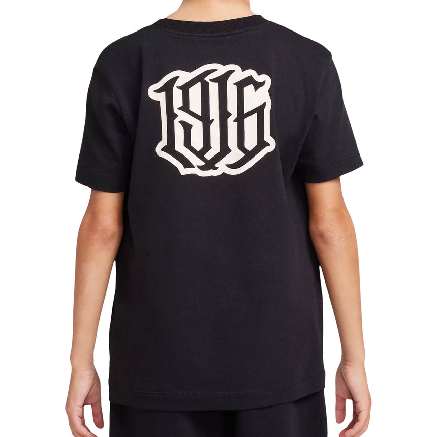 Nike Kids Club America Heritage Tee Black Back