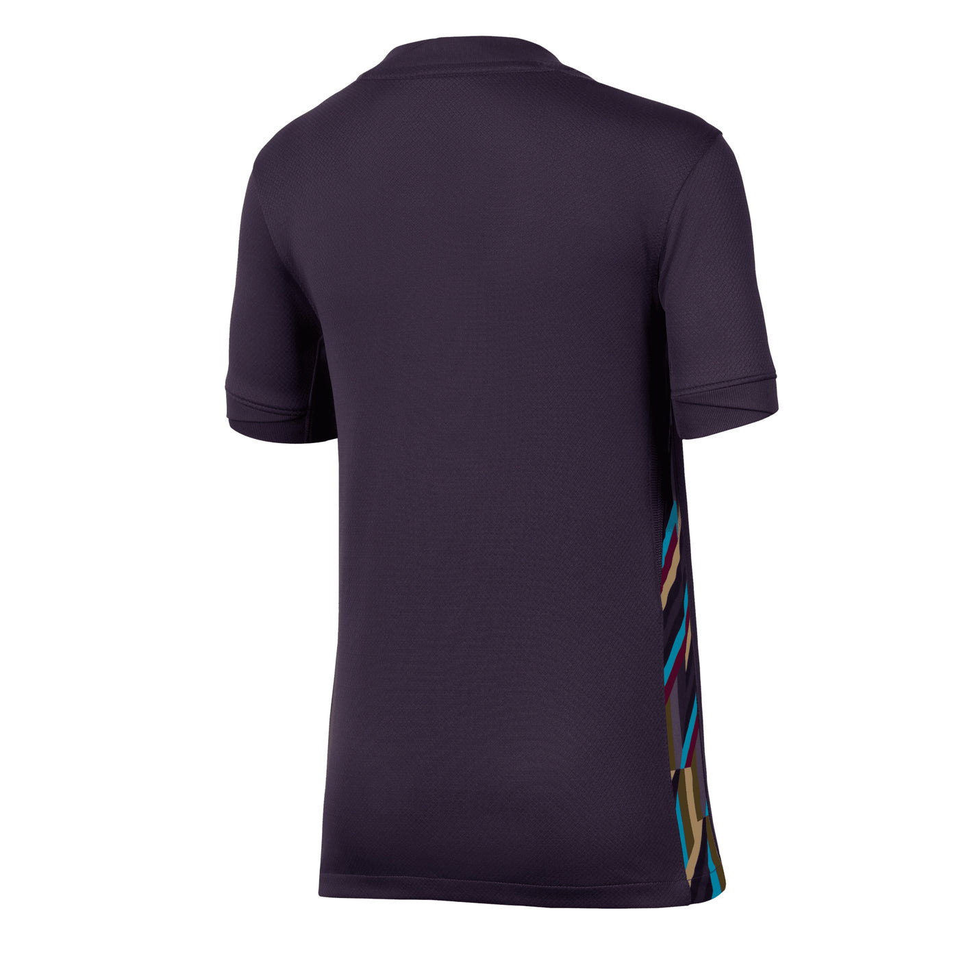 Nike Kids England 2024/25 Away Jersey Dark Raisin/Sesame Back