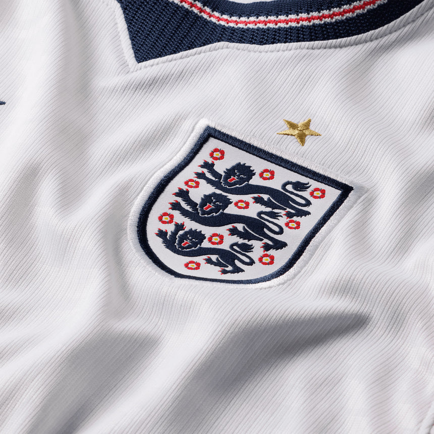 Nike Kids England World Cup 2026 Home Jersey White/Red Crest