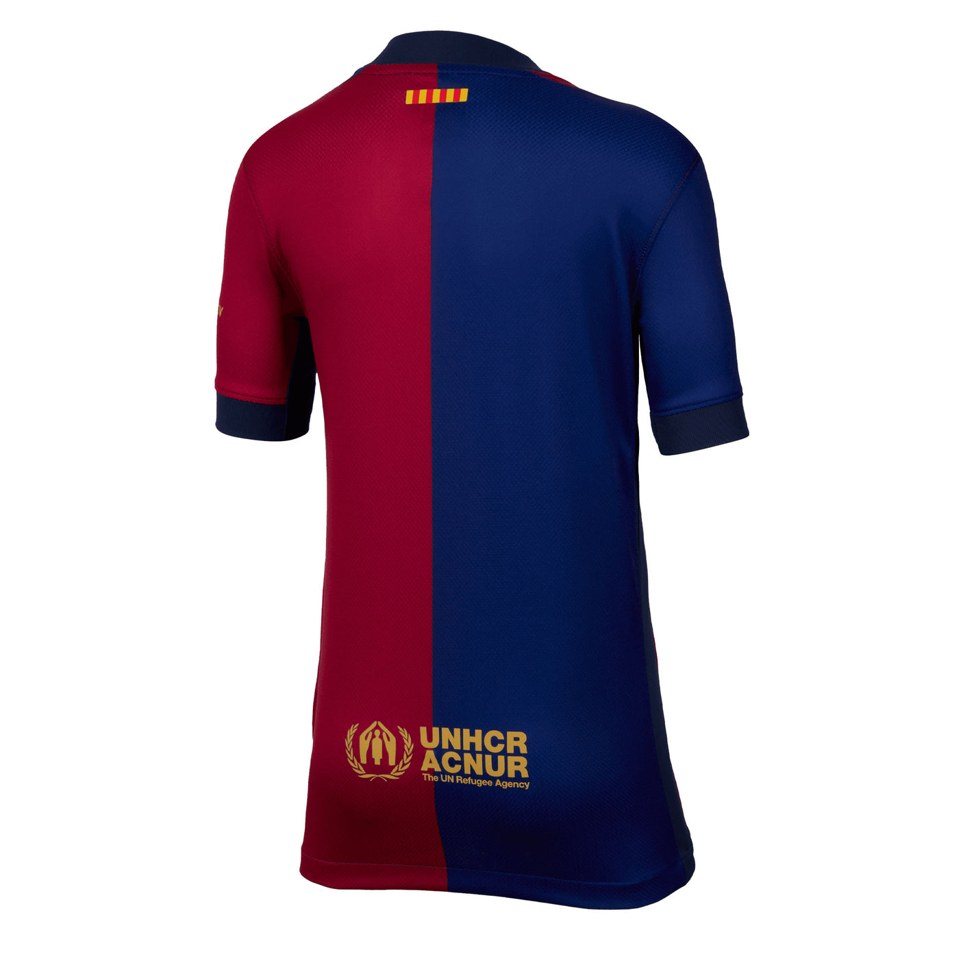 Nike Kids FC Barcelona 2024/25 Home Jersey Royal Blue/Red Back