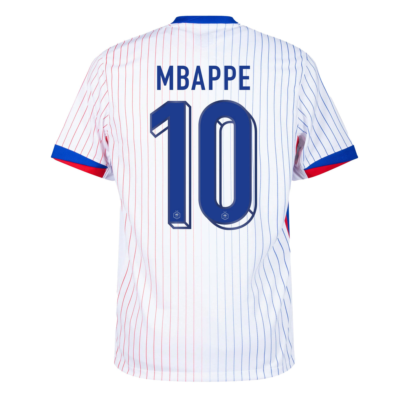 Nike Kids France 2024/25 Away Jersey w/ Mbappe #10 Printing Back