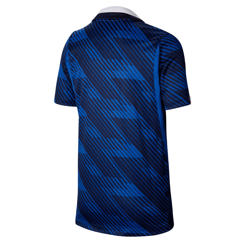 Nike Kids France World Cup 2026 Home Jersey Blue/Black Back