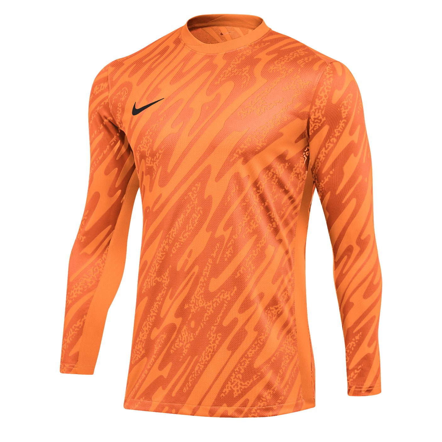 Nike Kids Gardien V Goalkeeper Long Sleeve Jersey Orange/Black Front