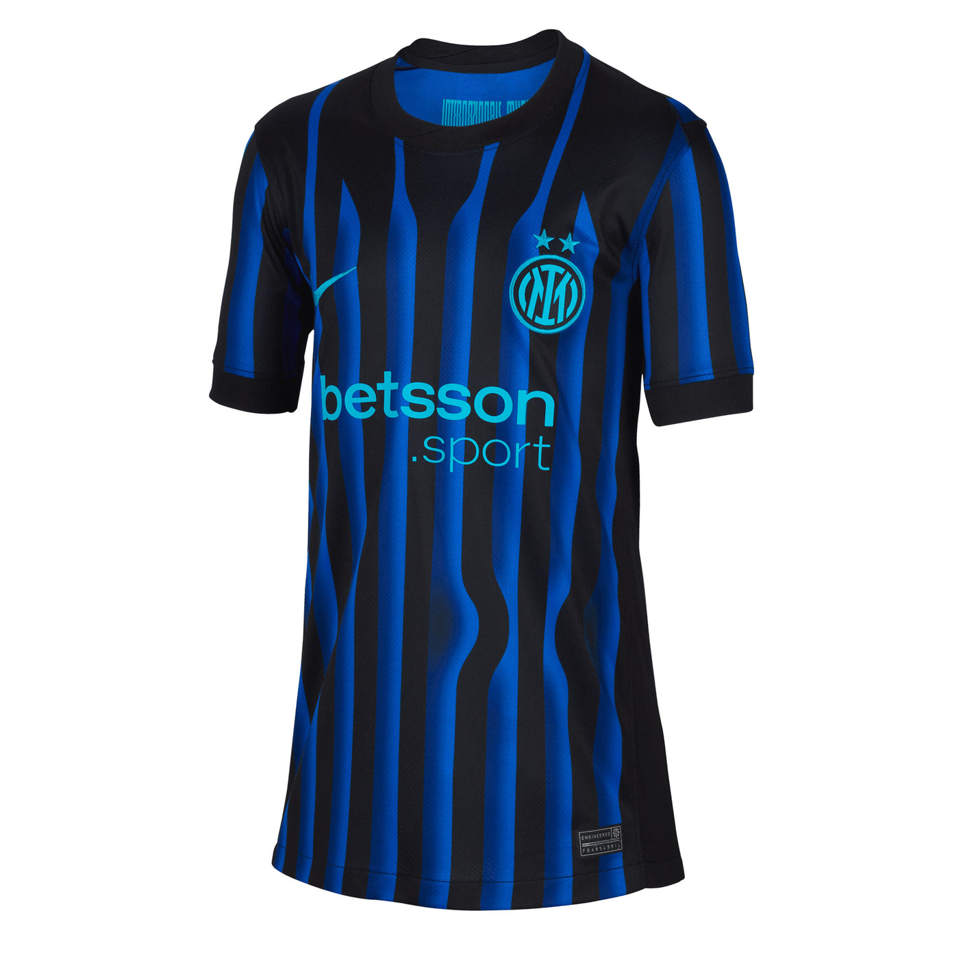 Nike Kids Inter Milan 2025/26 Home Jersey Blue/Black Front