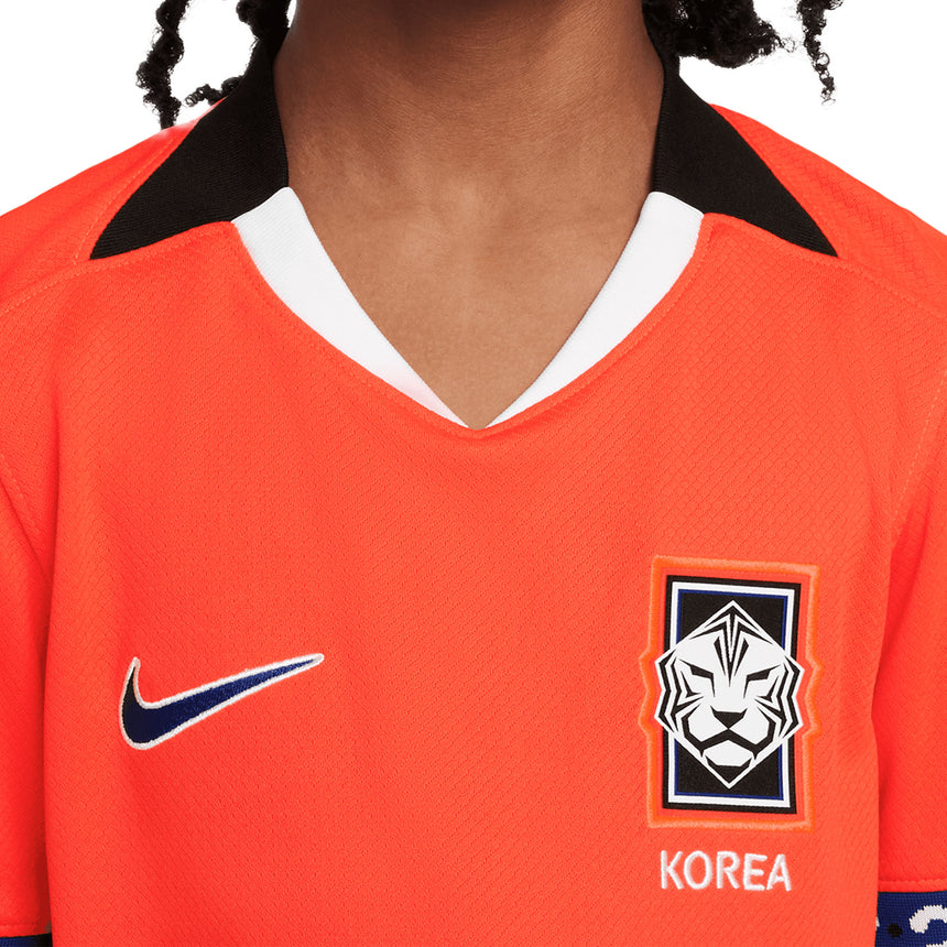 Nike Kids Korea 2025/26 Home Jersey Red Crest