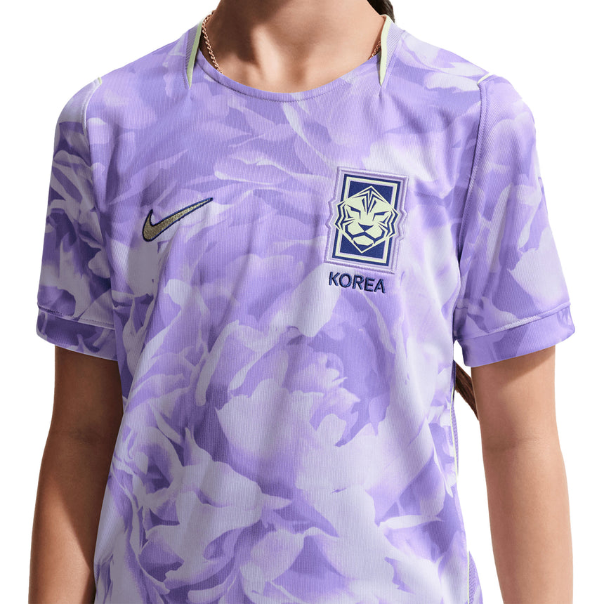 Nike Kids Korea World Cup 2026 Away Jersey Purple Crest