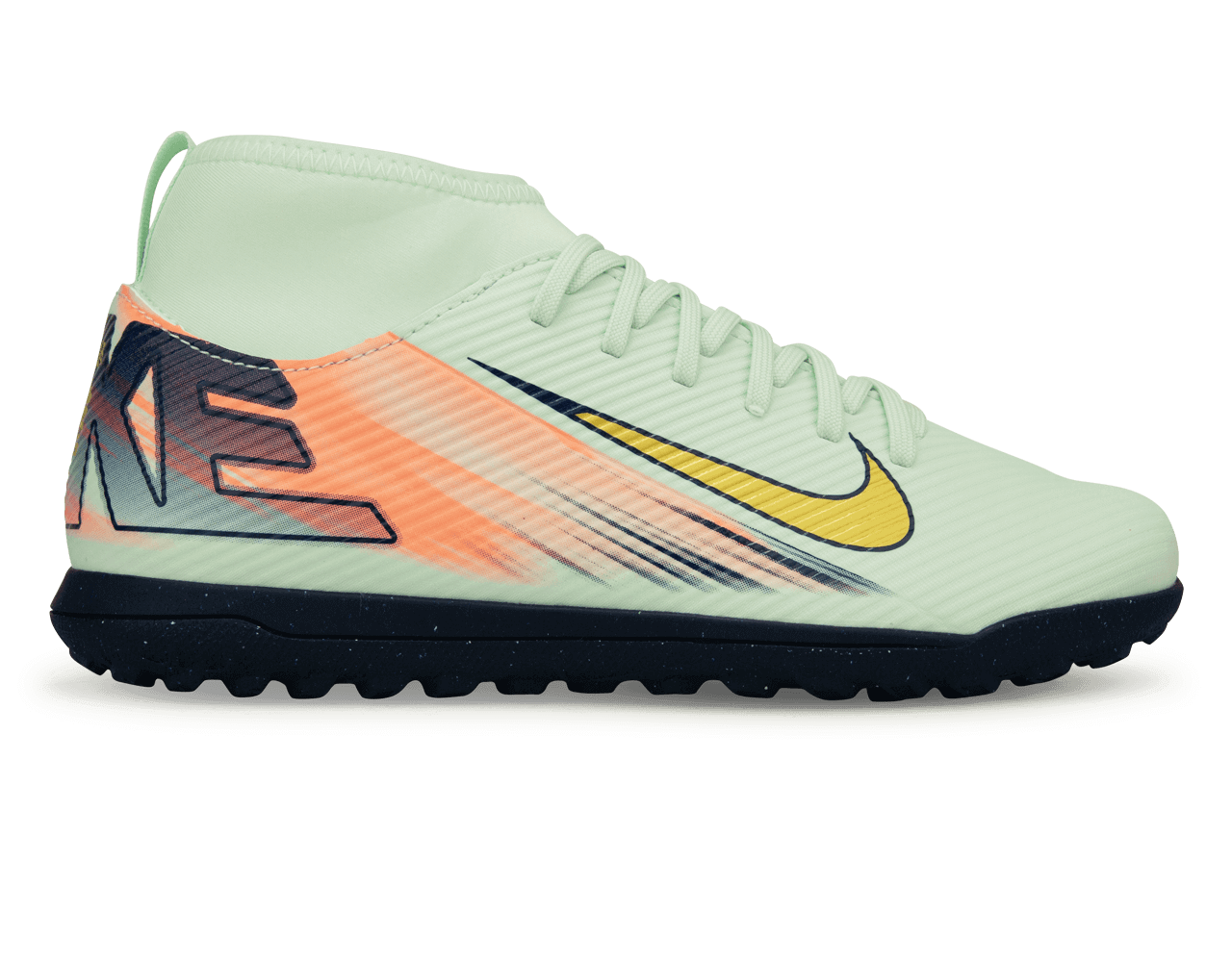 Nike Kids Mercurial SuperFly 10 Club MDS 009 TF Barely Green/Metallic Gold