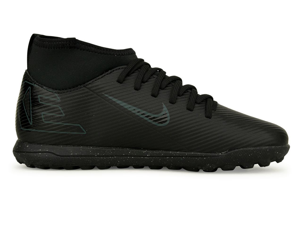 Nike Kids Zoom Mercurial Superfly 10 Club TF Black/Deep Jungle Side