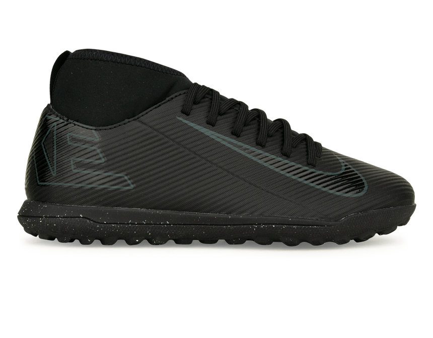 Nike Kids Zoom Mercurial Superfly 10 Club TF Black/Deep Jungle