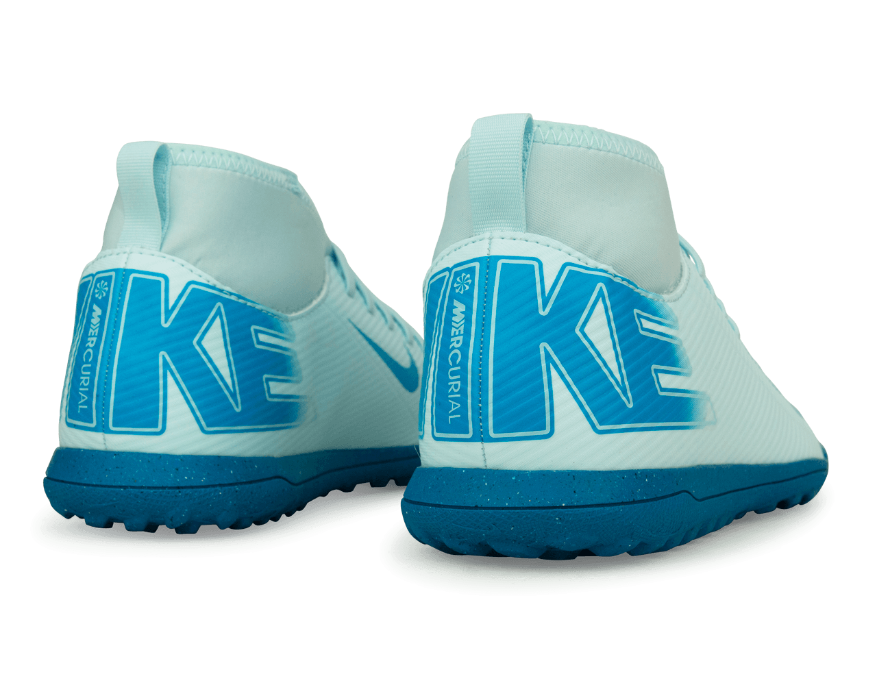 Nike Kids Zoom Mercurial Superfly 10 Club TF Glacier Blue/Blue Orbit Rear