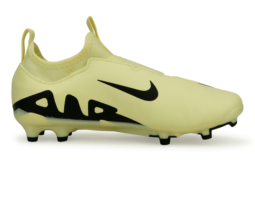 Nike Kids Zoom Mercurial Vapor 15 Academy FG/MG Lemonade/Black Side