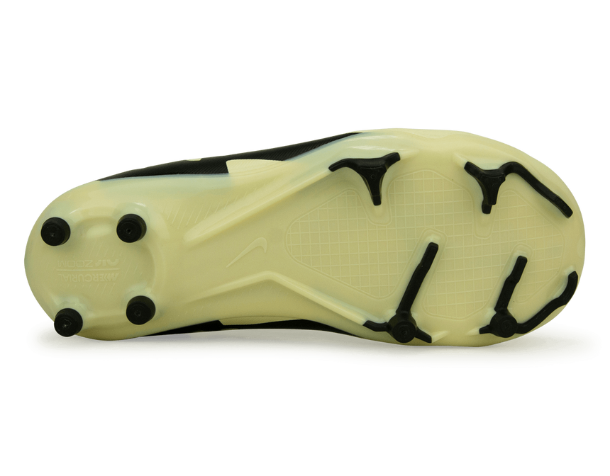 Nike Kids Zoom Mercurial Vapor 15 Academy FG/MG Lemonade/Black Sole