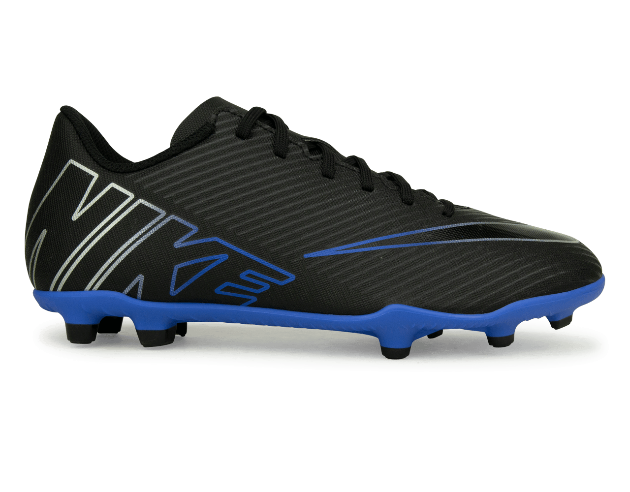 Nike Kids Zoom Mercurial Vapor 15 Club FG/MG Black/Blue