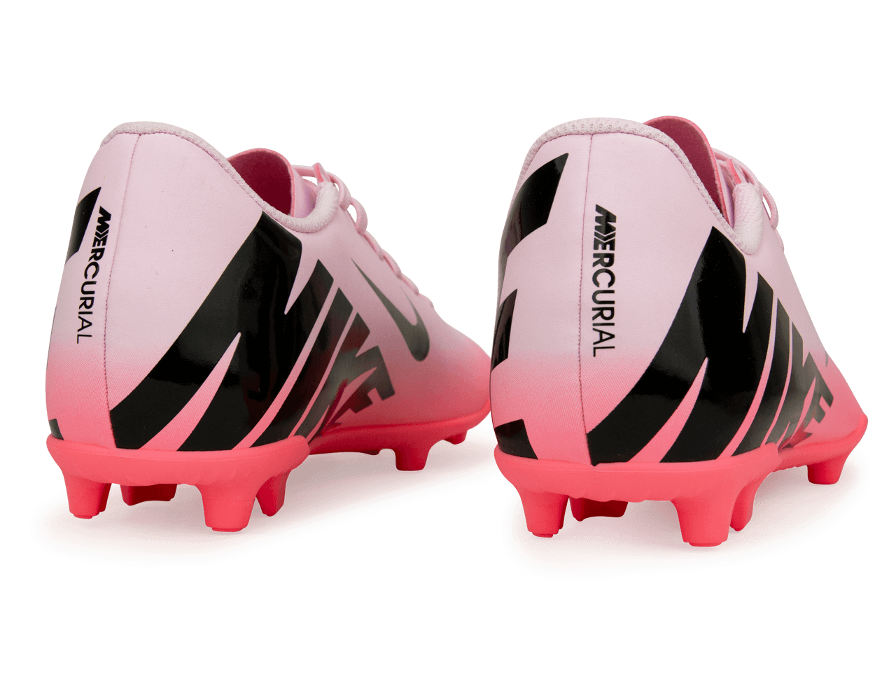 Nike Kids Zoom Mercurial Vapor 15 Club FG/MG Pink Foam/Black Rear