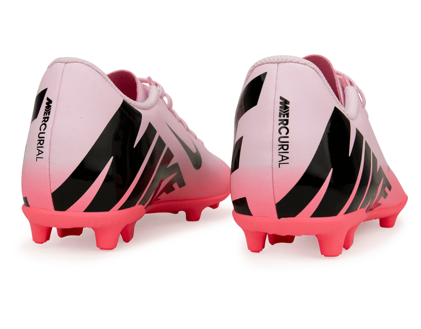 Nike Kids Zoom Mercurial Vapor 15 Club FG/MG Pink Foam/Black Rear