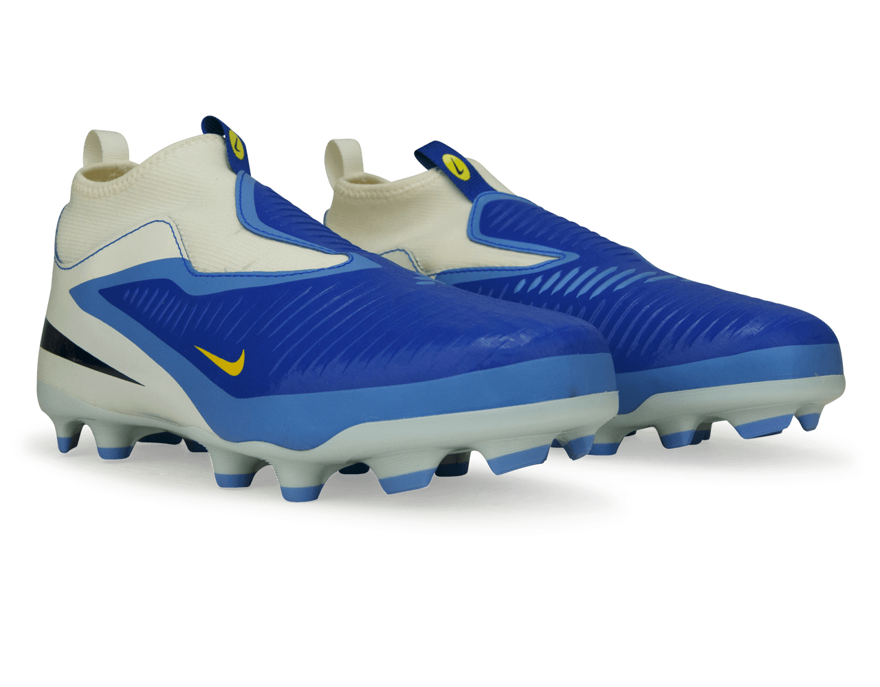 Nike Kids Phantom 6 High Academy FG LV8 Racer Blue/Dark Obsidian Together