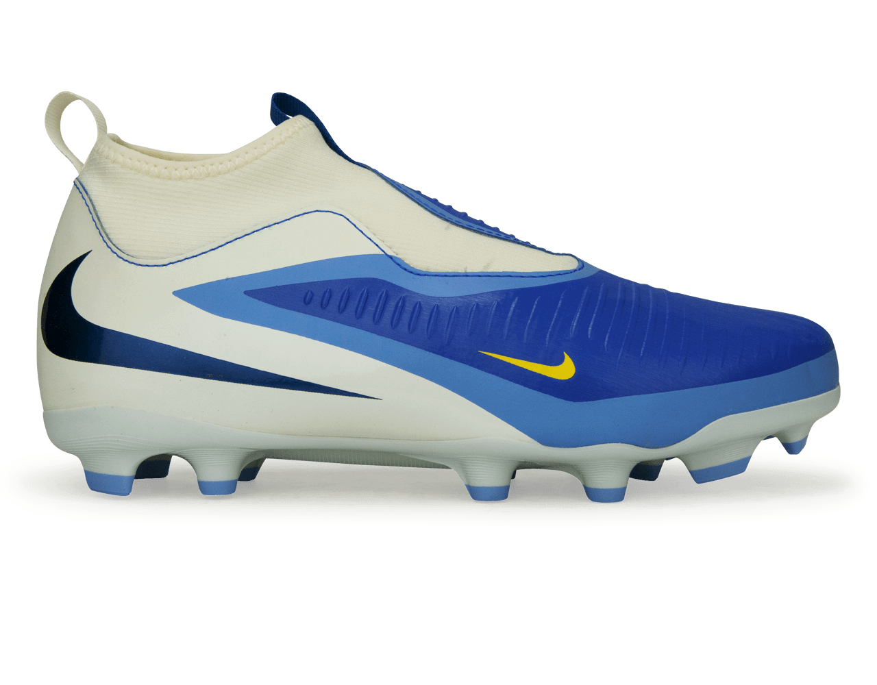 Nike Kids Phantom 6 High Academy FG LV8 Racer Blue/Dark Obsidian