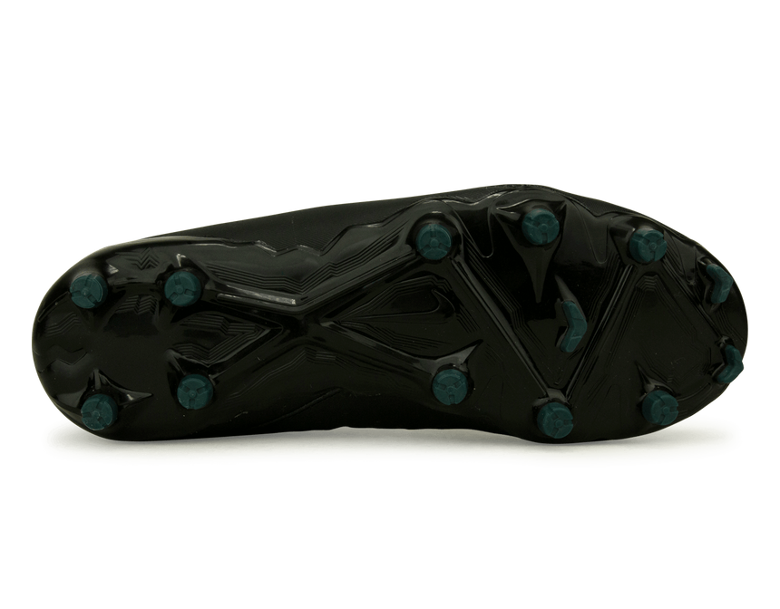 Nike Kids Phantom Luna II Academy FG/MG Black/Deep Jungle Sole