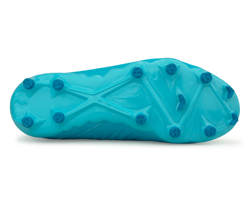 Nike Kids Phantom Luna II Academy FG/MG Blue Fury/White Sole