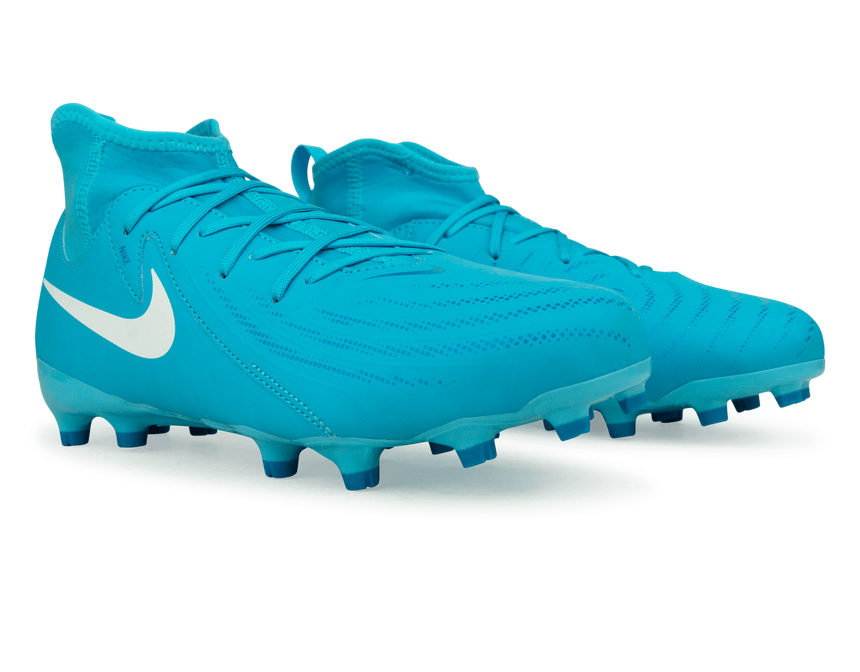 Nike Kids Phantom Luna II Academy FG/MG Blue Fury/White Together