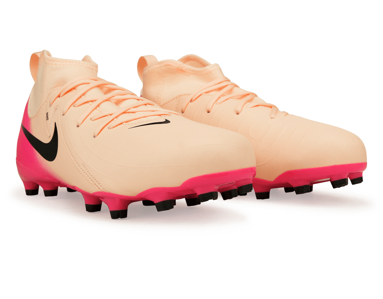 Nike Kids Phantom Luna II Academy FG/MG Crimson Tint/Pink Blast Together