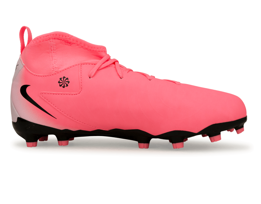 Nike Kids Phantom Luna II Academy FG/MG Sunset Pulse/Black Side