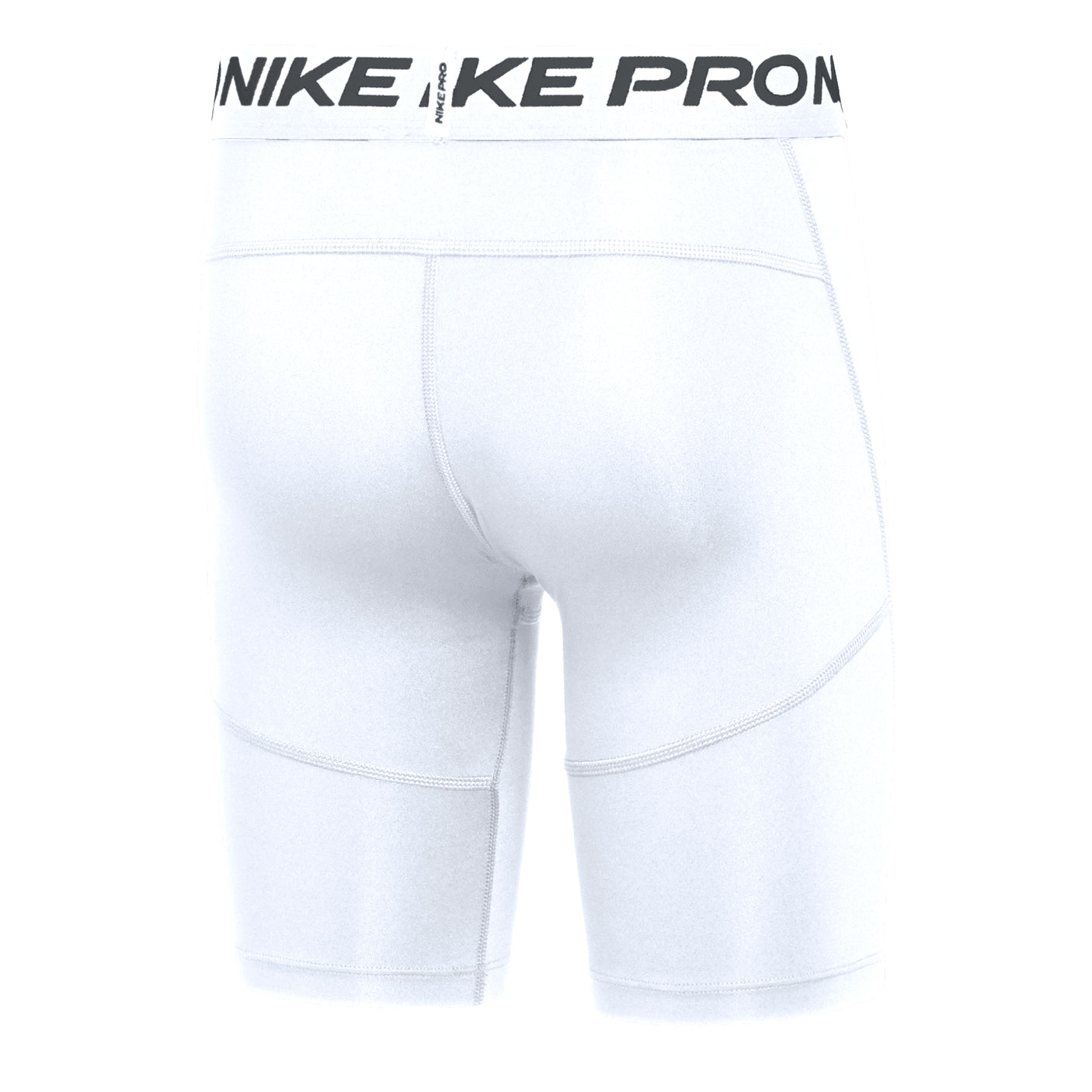Nike Kids Pro Tight Shorts White Back
