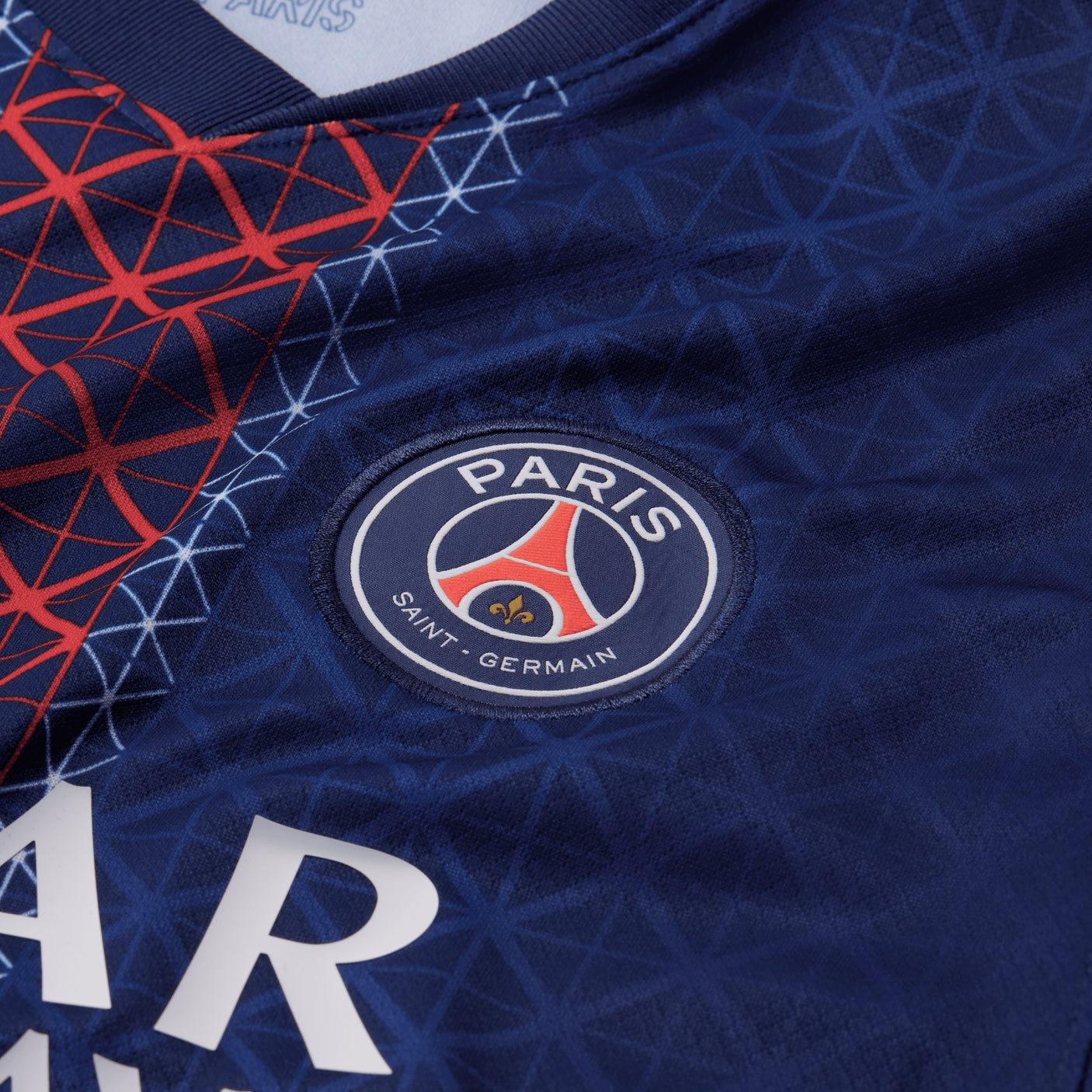 Nike Kids PSG 2025/26 Home Jersey Navy/Red Crest