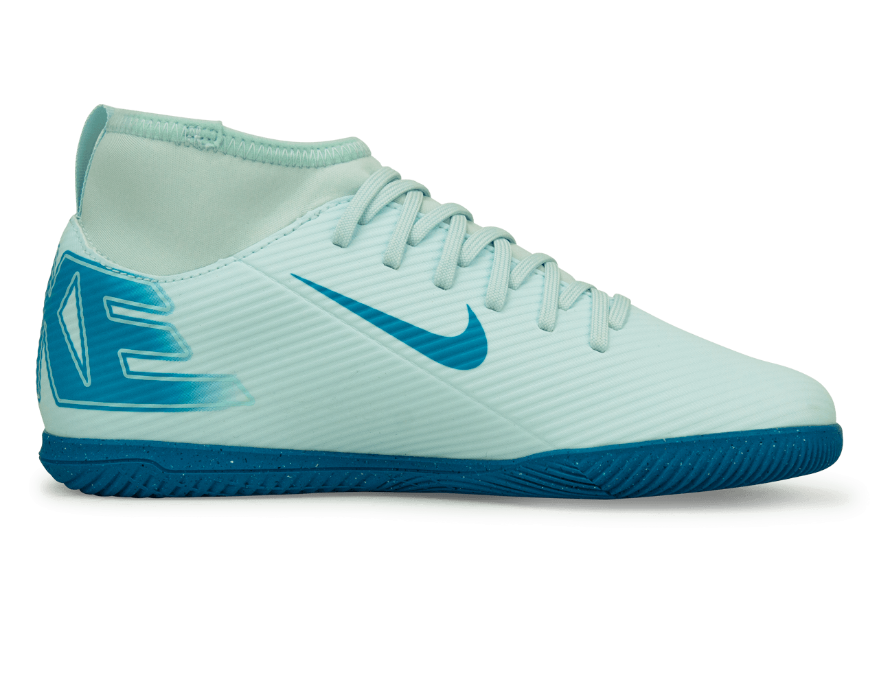 Nike Kids Zoom Mercurial Superfly 10 Club IC Glacier Blue/Blue Orbit Side