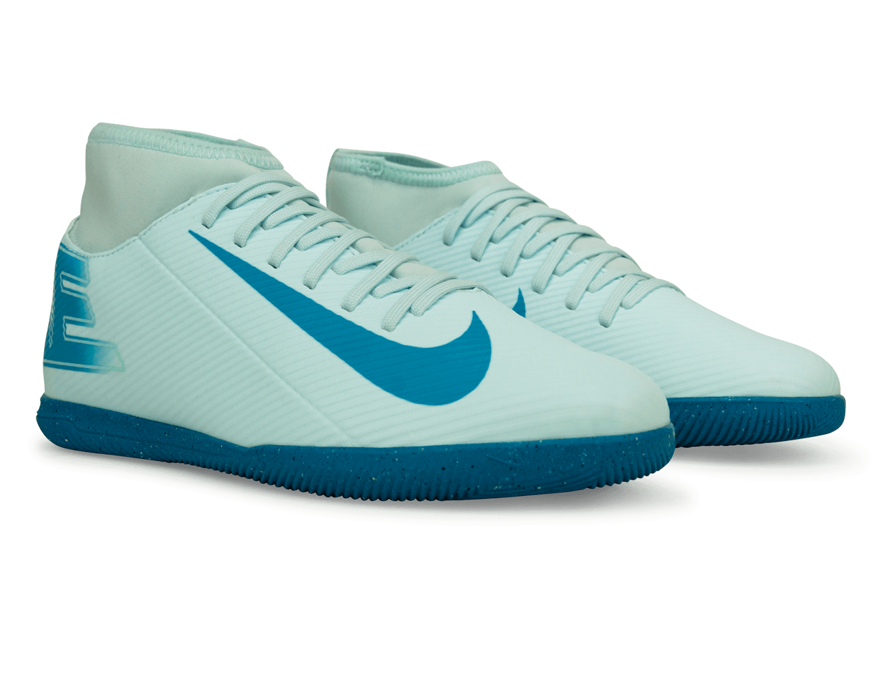 Nike Kids Zoom Mercurial Superfly 10 Club IC Glacier Blue/Blue Orbit Together