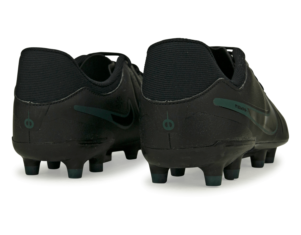 Nike Kids Tiempo Legend 10 Academy FG Black/Deep Jungle Rear