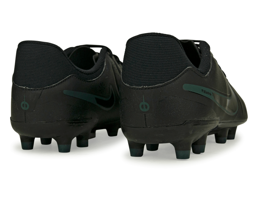 Nike Kids Tiempo Legend 10 Academy FG Black/Deep Jungle Rear