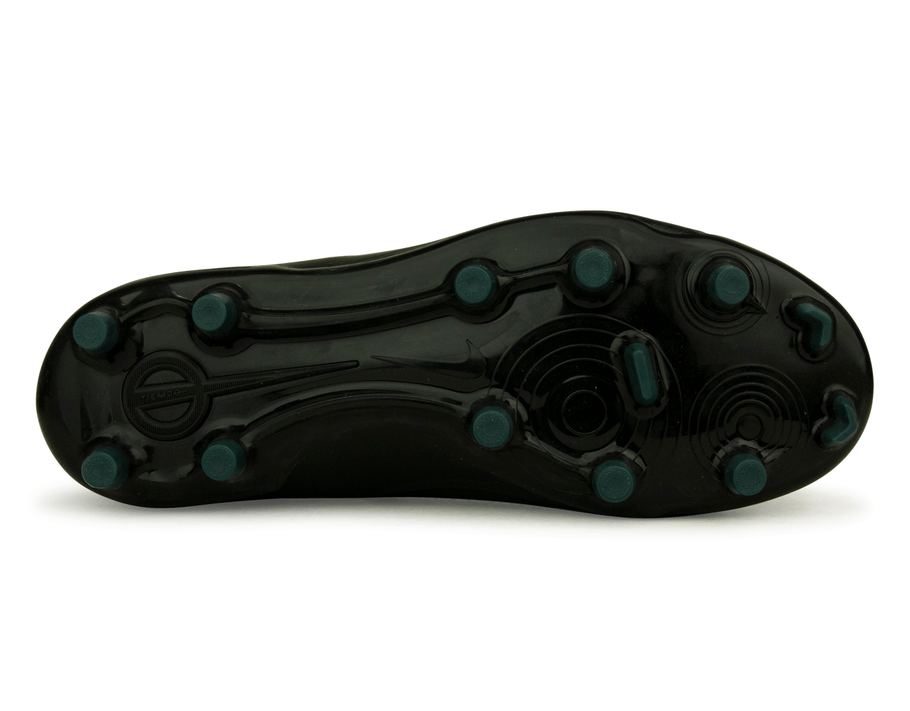 Nike Kids Tiempo Legend 10 Academy FG Black/Deep Jungle Sole