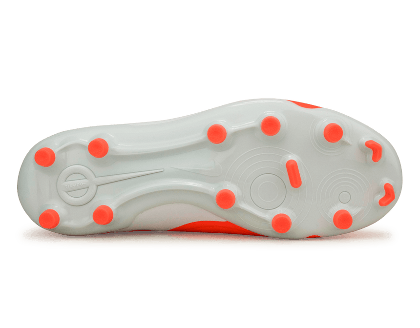 Nike Kids Tiempo Legend 10 Academy FG/MG HotLava/White Sole