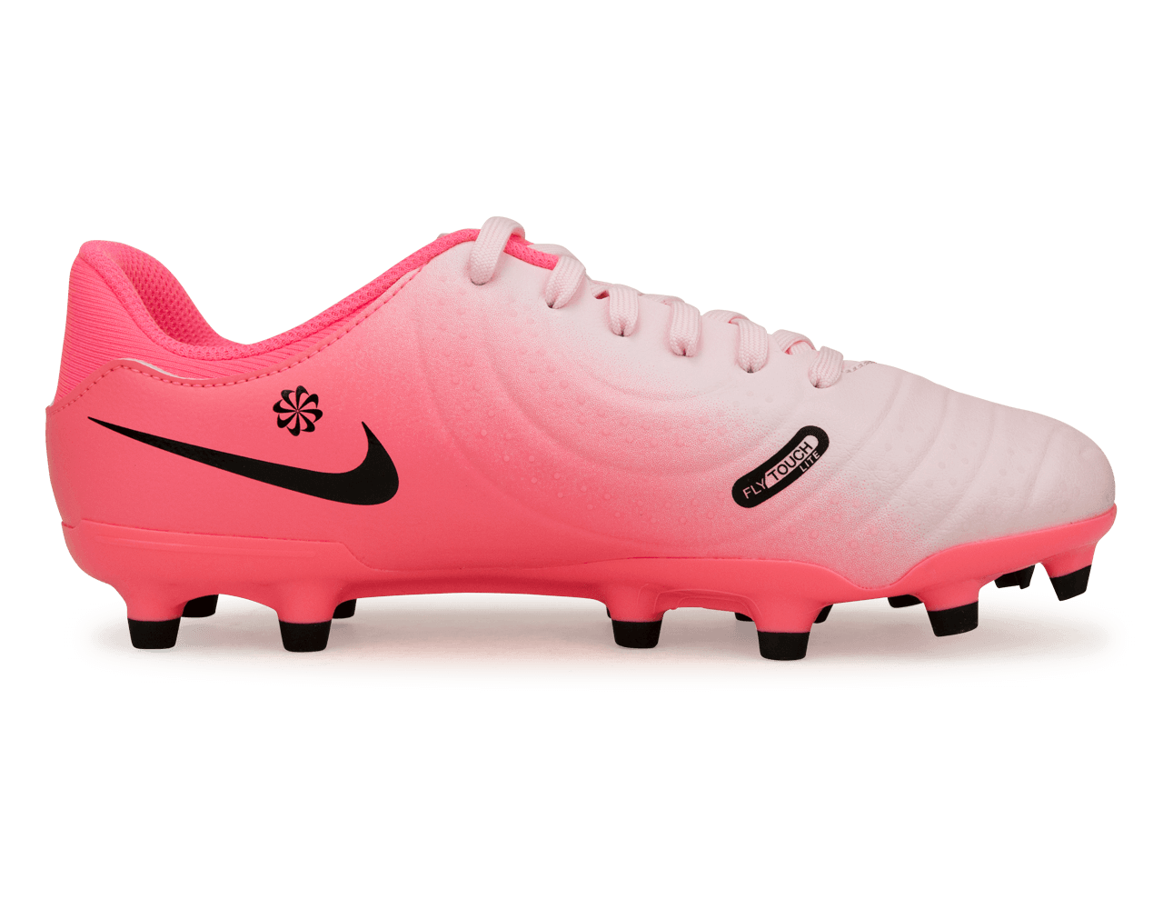 Nike Kids Tiempo Legend 10 Academy FG/MG Pink Foam/Black Side