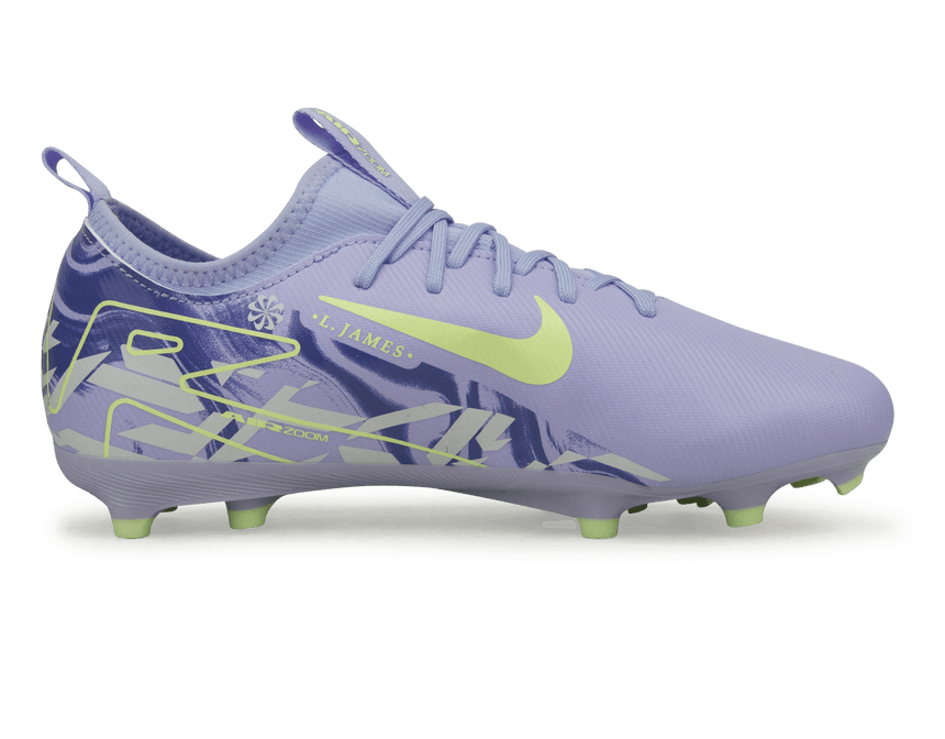 Nike Kids United Mercurial Vapor 16 Academy FG/MG Purple Agate/Barely Volt Side
