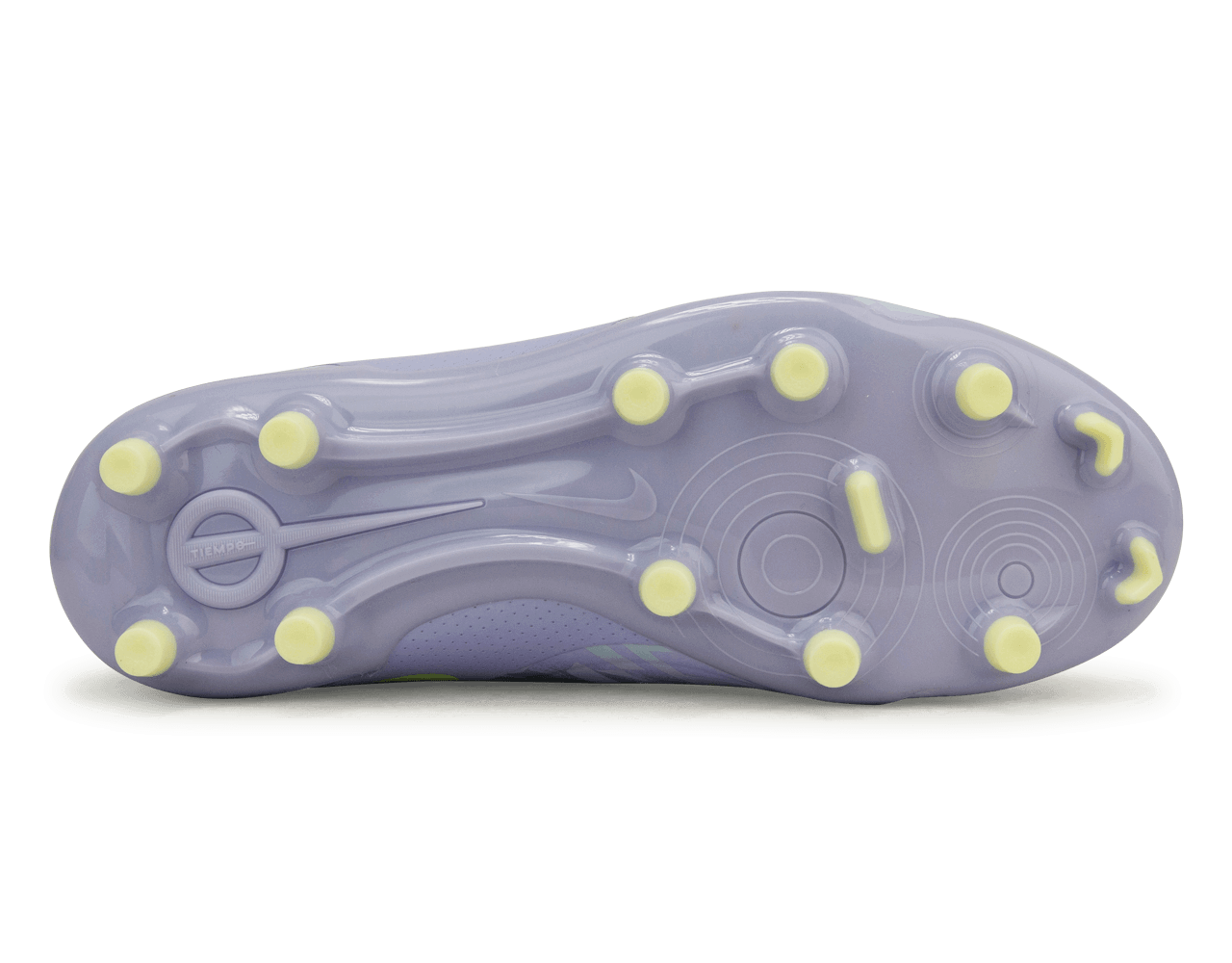 Nike Kids United Tiempo Legend 10 Academy FG/MG Purple Agate/Barely Volt Sole