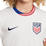 Nike Kids USA 2024/25 Home Jersey White Crest