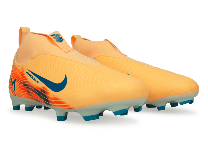 Nike Kids Zoom Mercurial Superfly 10 Academy 'Kylian Mbape' FG Melon Tint/Igloo Together