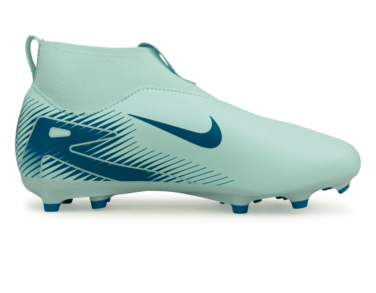 Nike Kid's Zoom Mercurial Superfly 10 Academy FG/MG Glacier Blue/Blue Orbit Side