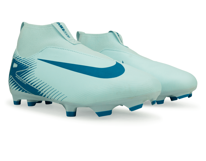Nike Kid's Zoom Mercurial Superfly 10 Academy FG/MG Glacier Blue/Blue Orbit Together