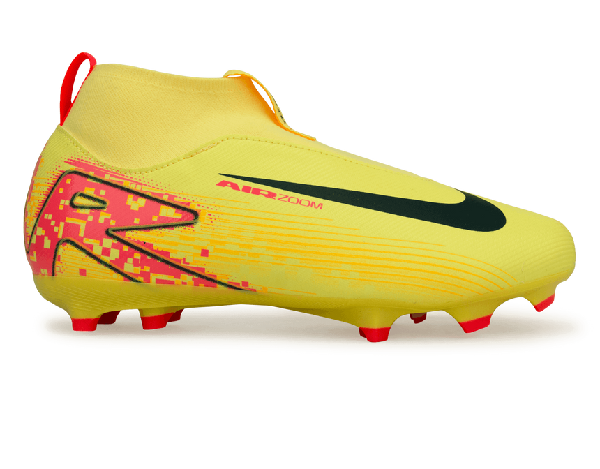 Nike Kids Zoom Mercurial Superfly 10 Academy "Kylian Mbappe" FG/MG in Laser Orange/Armory Navy