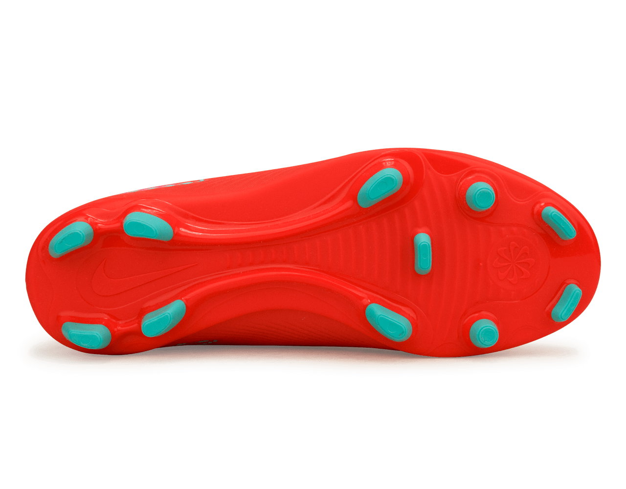 Nike Kids Zoom Mercurial Superfly 10 Club FG/MG Ember Glow/Aurora Green Sole