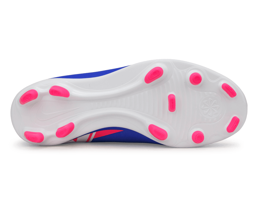 Nike Kids Zoom Mercurial Superfly 10 Club FG/MG Racer Blue/White Sole