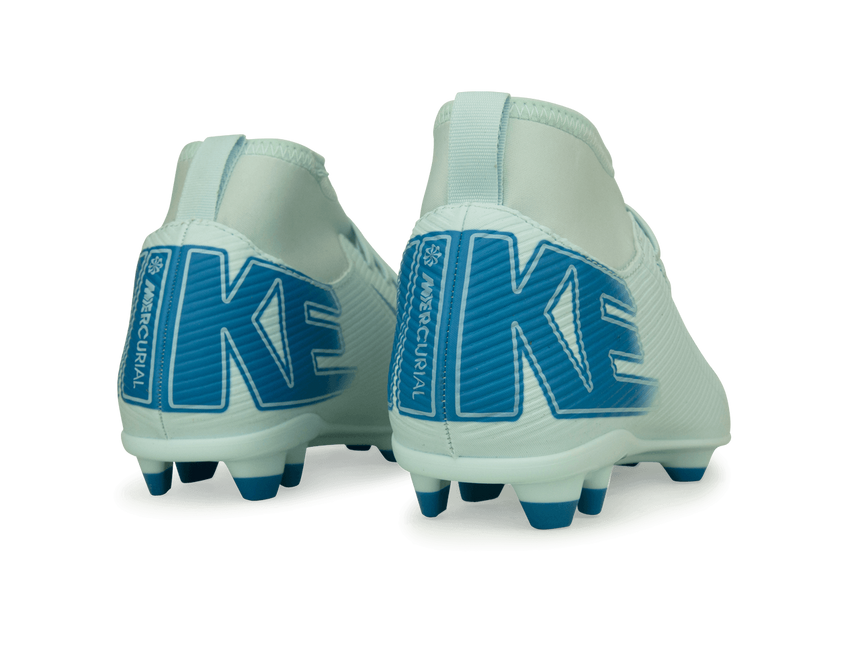Nike Kids Zoom Mercurial Superfly 10 Club FG/MG Glacier Blue/Blue Orbit Rear