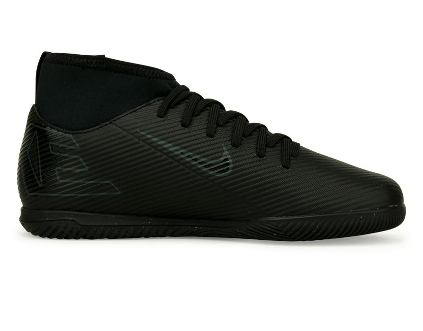 Nike Kids Zoom Mercurial Superfly 10 Club IC Black/Deep Jungle Side